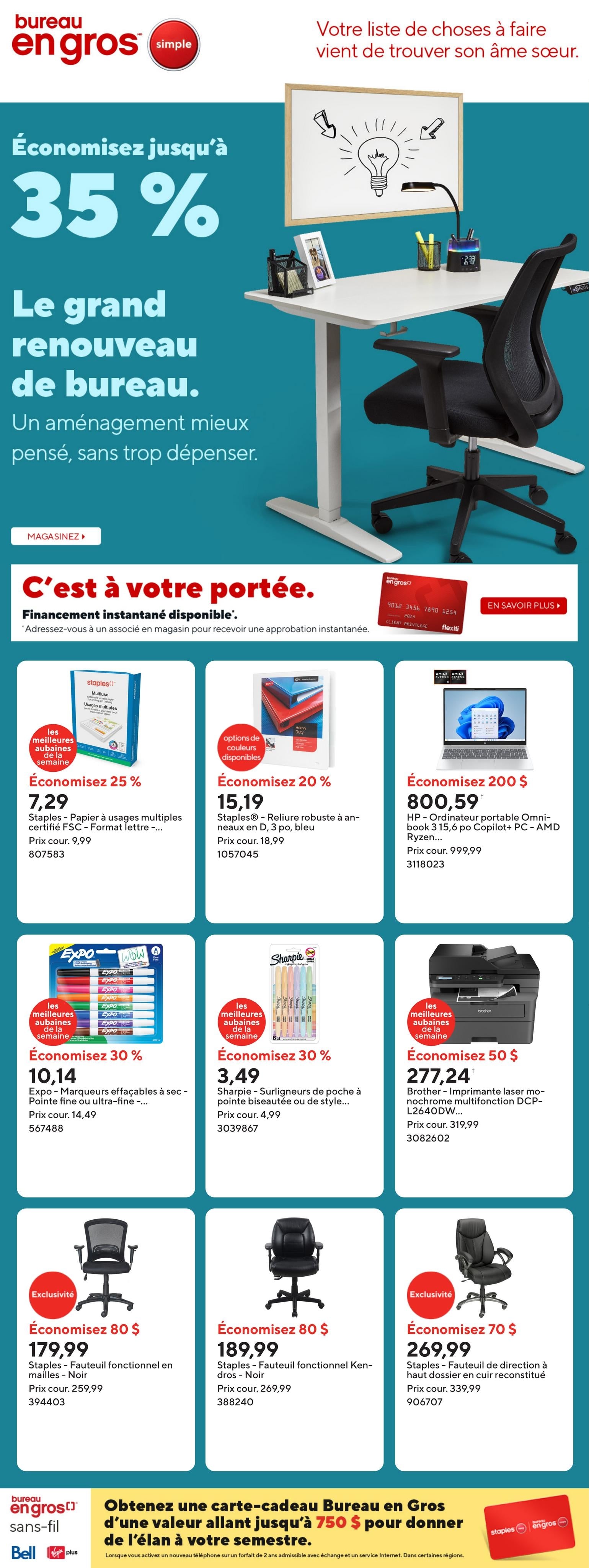 Circulaire Bureau En Gros Du 16 Au 22 Janvier 2026 - Page 1