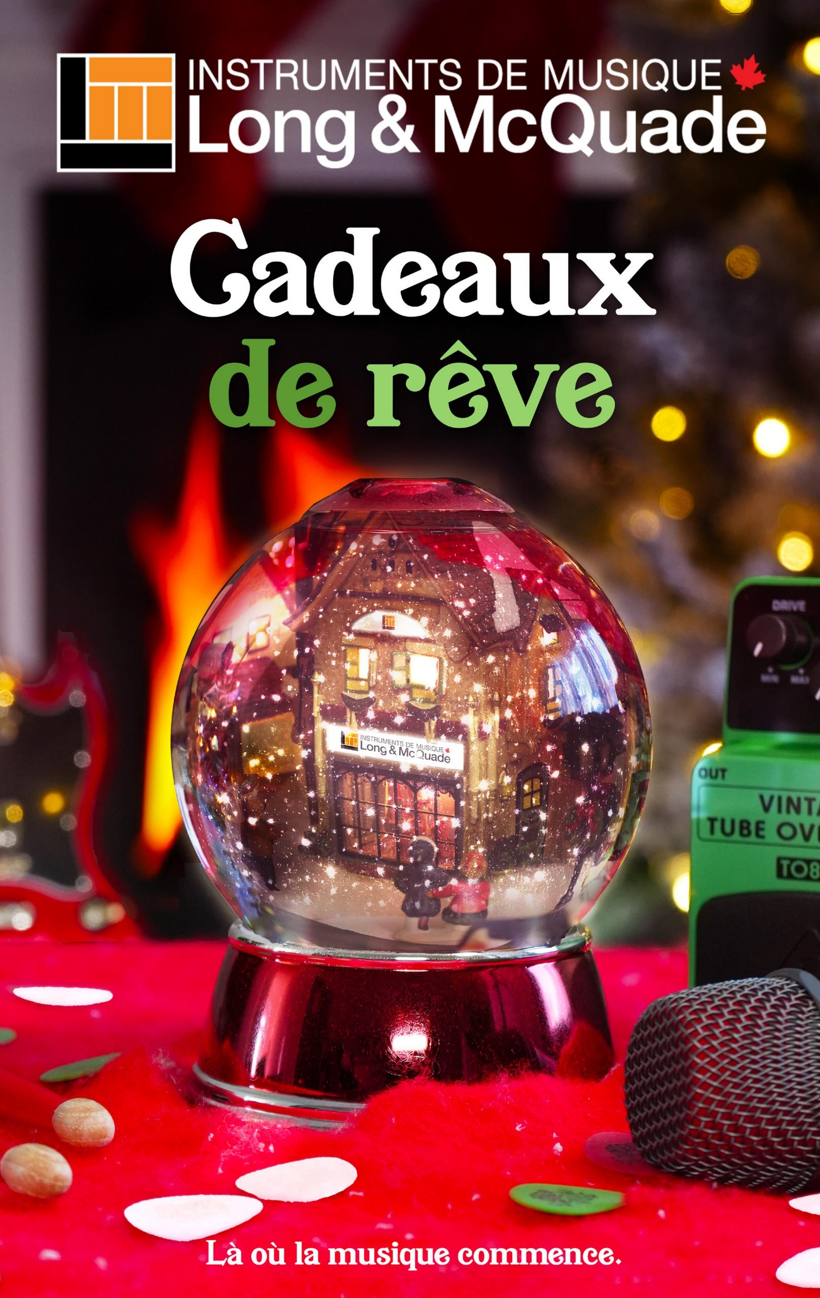 Circulaire Long & McQuade Instruments De Musique - Cadeaux De Rêves Du 18 Novembre Au 25 Décembre 2025 - Page 1