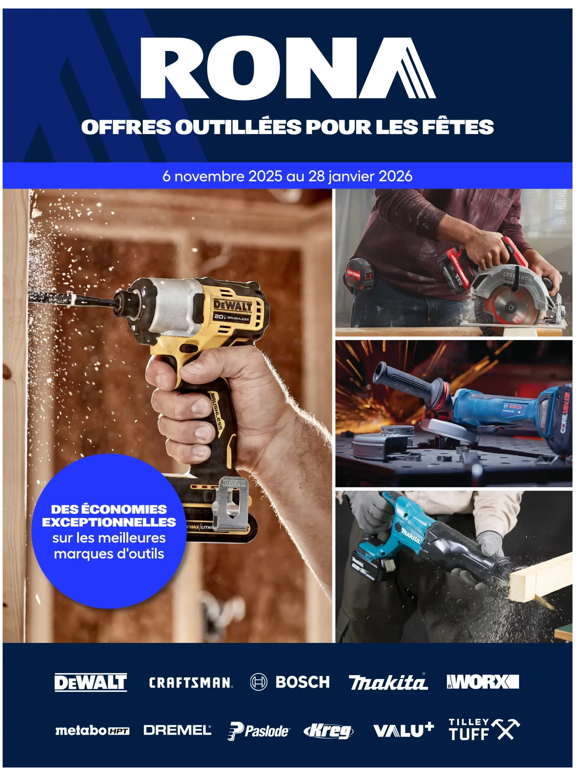 Circulaire Rona Du 6 Novembre Au 28 Janvier 2026